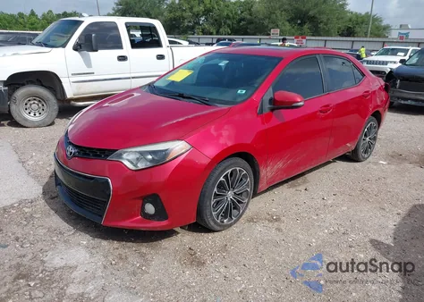 2014 Toyota Corolla S Plus from USA, damaged, VIN 2T1BURHE3EC076830